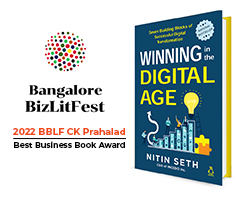 Winning In the Digital Age book wins 2022 BBLF CK Prahalad Best Business Book Award