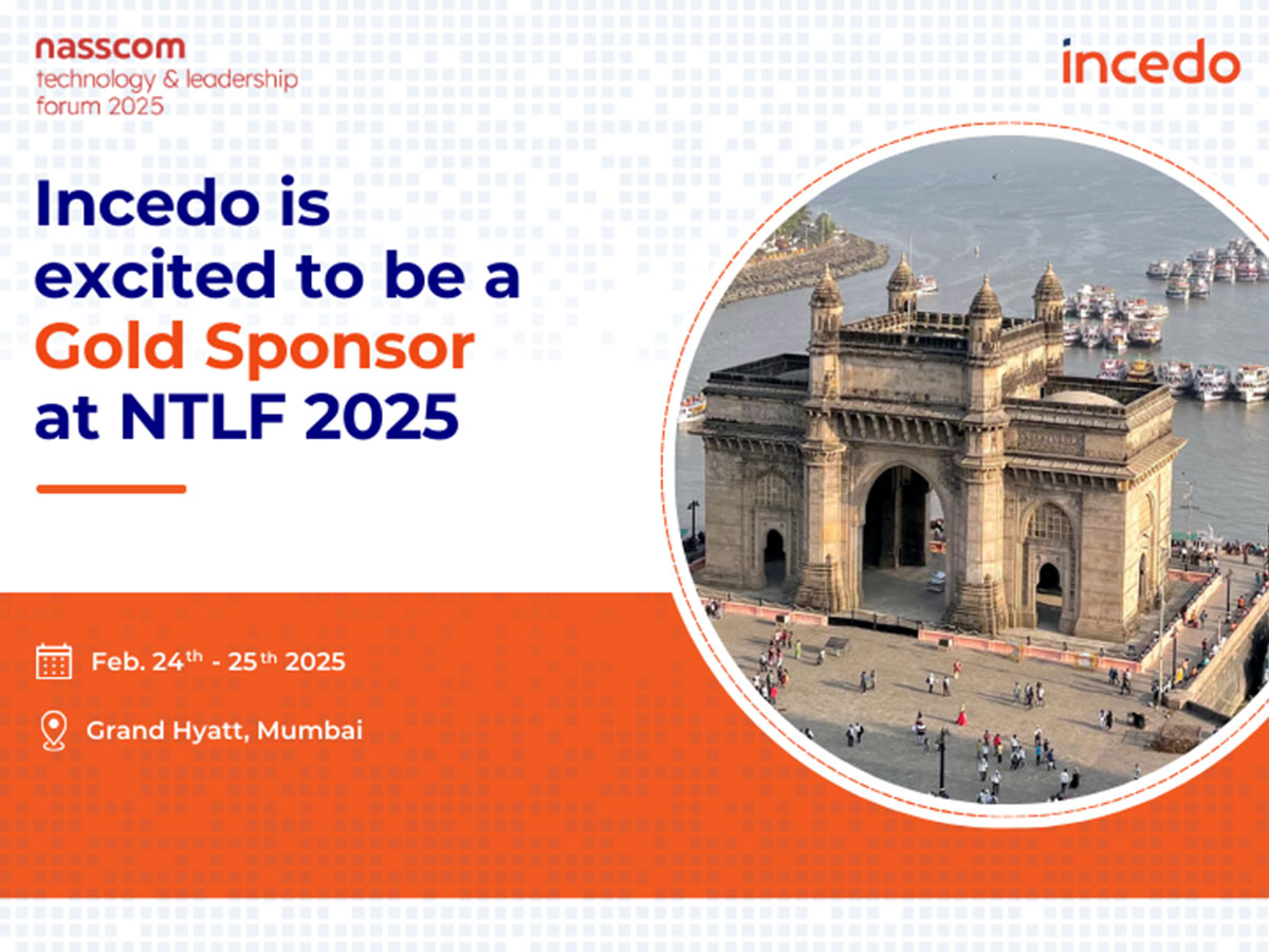 Incedo Gold Sponsor at nasscom Technology and Leadership Forum 2025