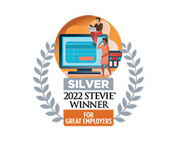 Incedo Silver Stevie Award for Employer of the Year category in 2022
